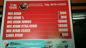 Hasil gambar untuk mie ayam bu tumini