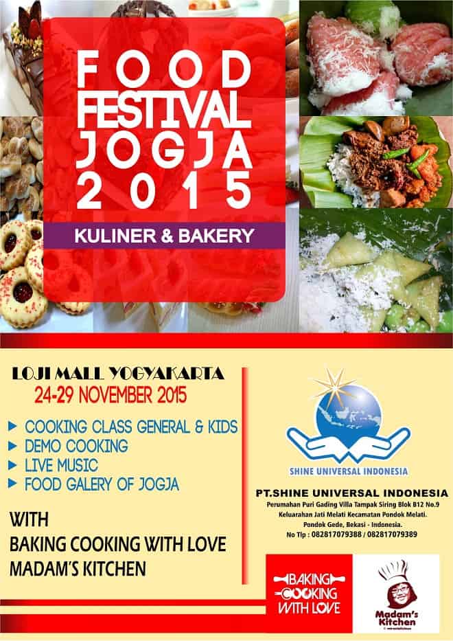 FOOD FESTIVAL JOGJA 2015 BAKERY & KULINER