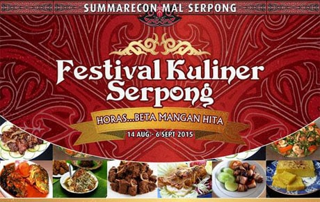 Festival Kuliner Serpong di Summarecon Mal Serpong