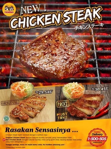 katalogkuliner HokBen New Chicken Steak