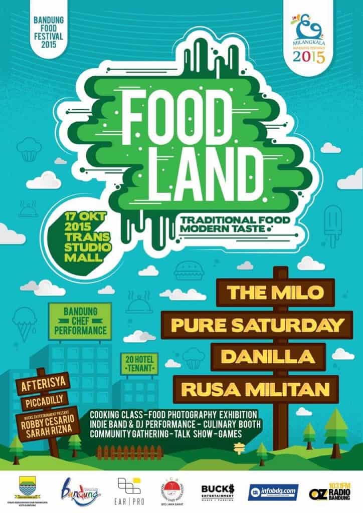 Food Land Bandung Food Festival 2015
