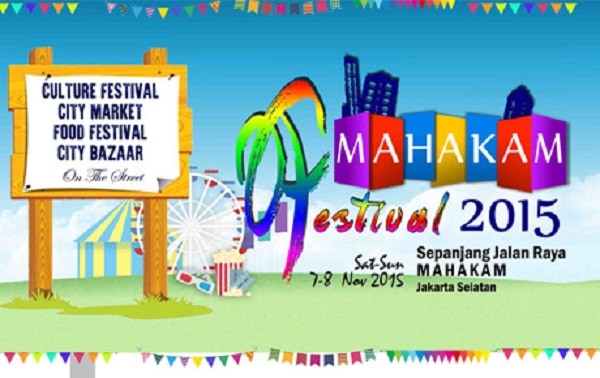 Bazaar dan Food Festival di Mahakam Festival 2015