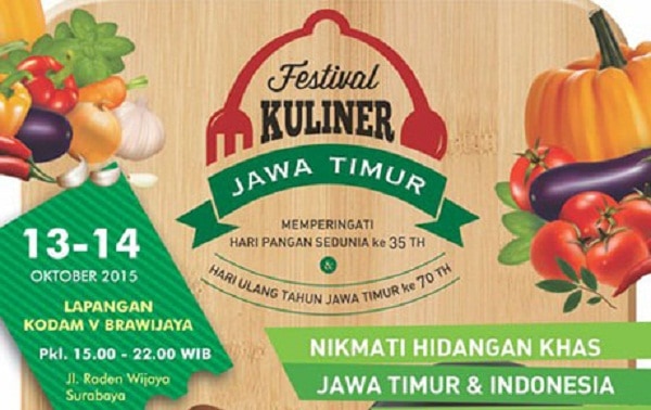 Festival Kuliner Jawa Timur di Surabaya