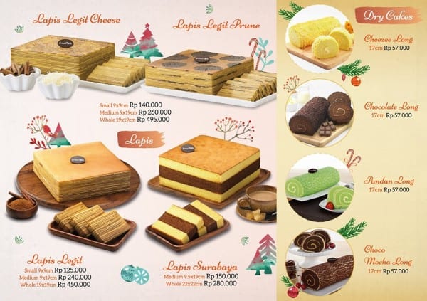 Breadtalk Promo Christmas Cake Harga Mulai Dari Rp. 57.000,-
