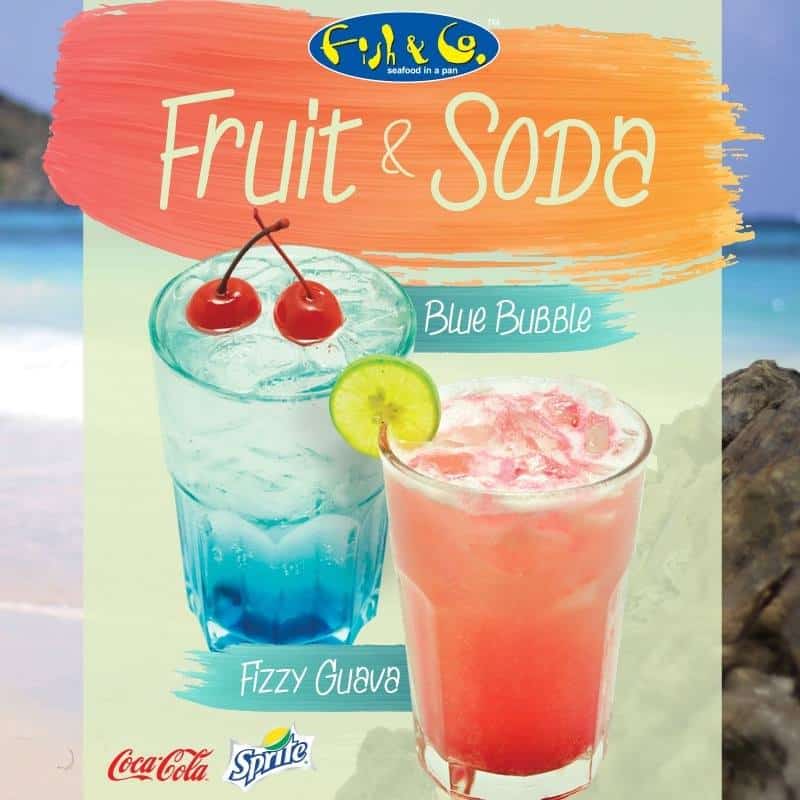 Fish & Co. Promo Minuman Fruit & Soda Harga Mulai Rp. 35.000,-