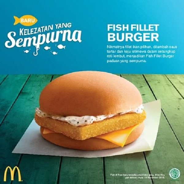 McDonald’s Promo Menu Baru Fish Fillet Burger