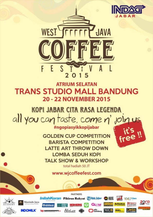 West Java Coffee Festival 2015 di Trans Studio Mall Bandung