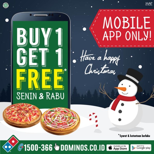 Dominos Pizza Promo Buy 1 Get 1 Free