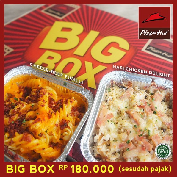 Pizza Hut Promo Big Box Hanya Rp. 180.000,-