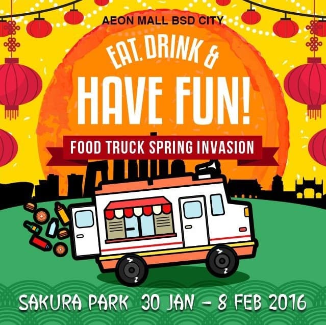 Food Truck Spring Invasion di AEON Mall BSD City