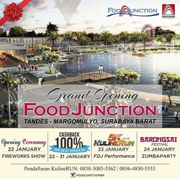 Grand Opening Food Junction di Surabaya