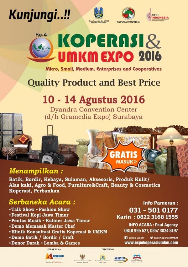 Expo Koperasi & UMKM 2016 Ke-4