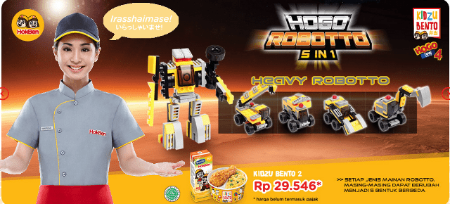katalogkuliner Hoka Hoka Bento Promo Kidzu Bento Berhadiah Langsung Hogo Robotto