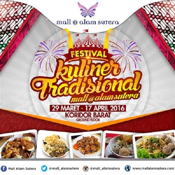 katalogkuliner Festival Kuliner Tradisional Mall @ Alam Sutera