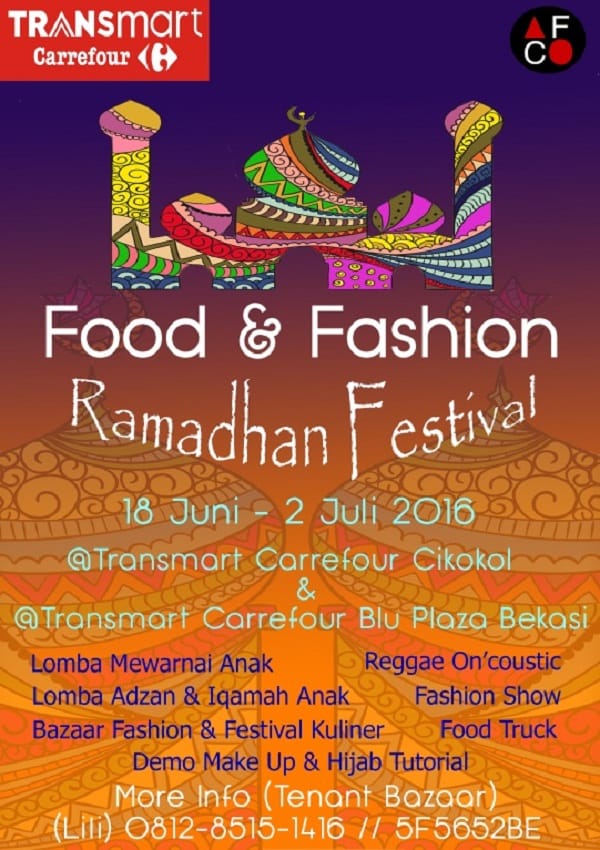 Food & Fashion Ramadhan Festival
