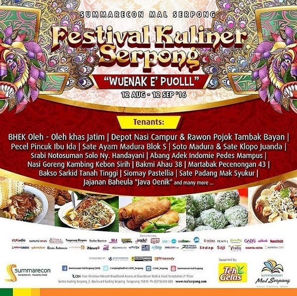 katalogkuliner Festival Kuliner Serpong
