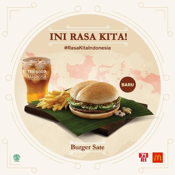 katalogkuliner McDonald's Promo Burger Sate Harga Mulai Rp. 40.000an