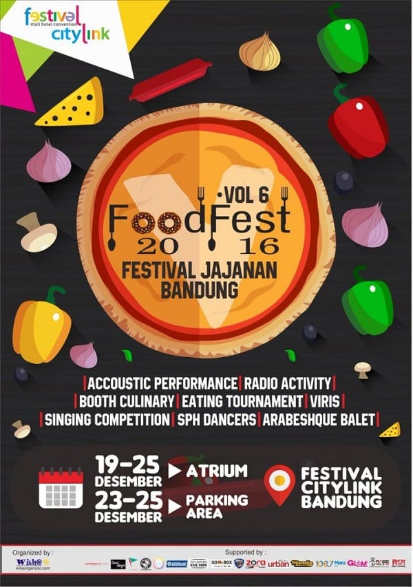 Festival Jajanan Bandung – Food Fest 2016 Vol. 6