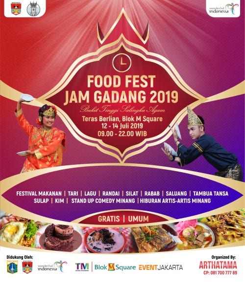 Food Festival Jam Gadang 2019﻿